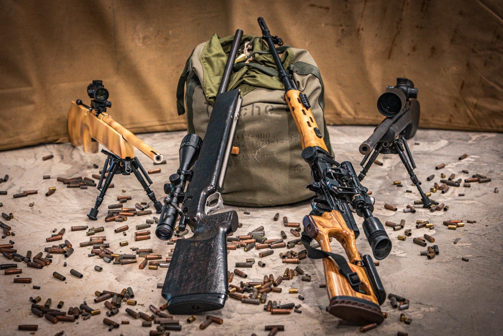 Sniper csomag – a csomag fegyverei